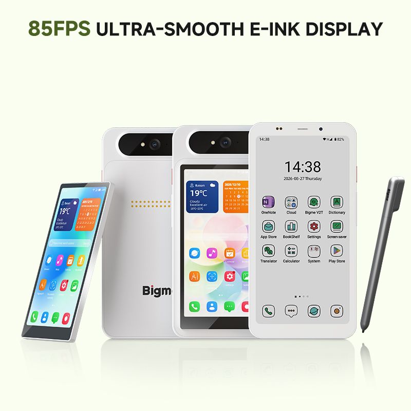 Primeiro smartphone E-Ink do mundo com 85 FPS, HiBreak Dual 3 (tela dupla E-Ink + LCD magnética), já disponível em pré-venda — equipado com Dimensity 8300 3 HiBreak Dual 3